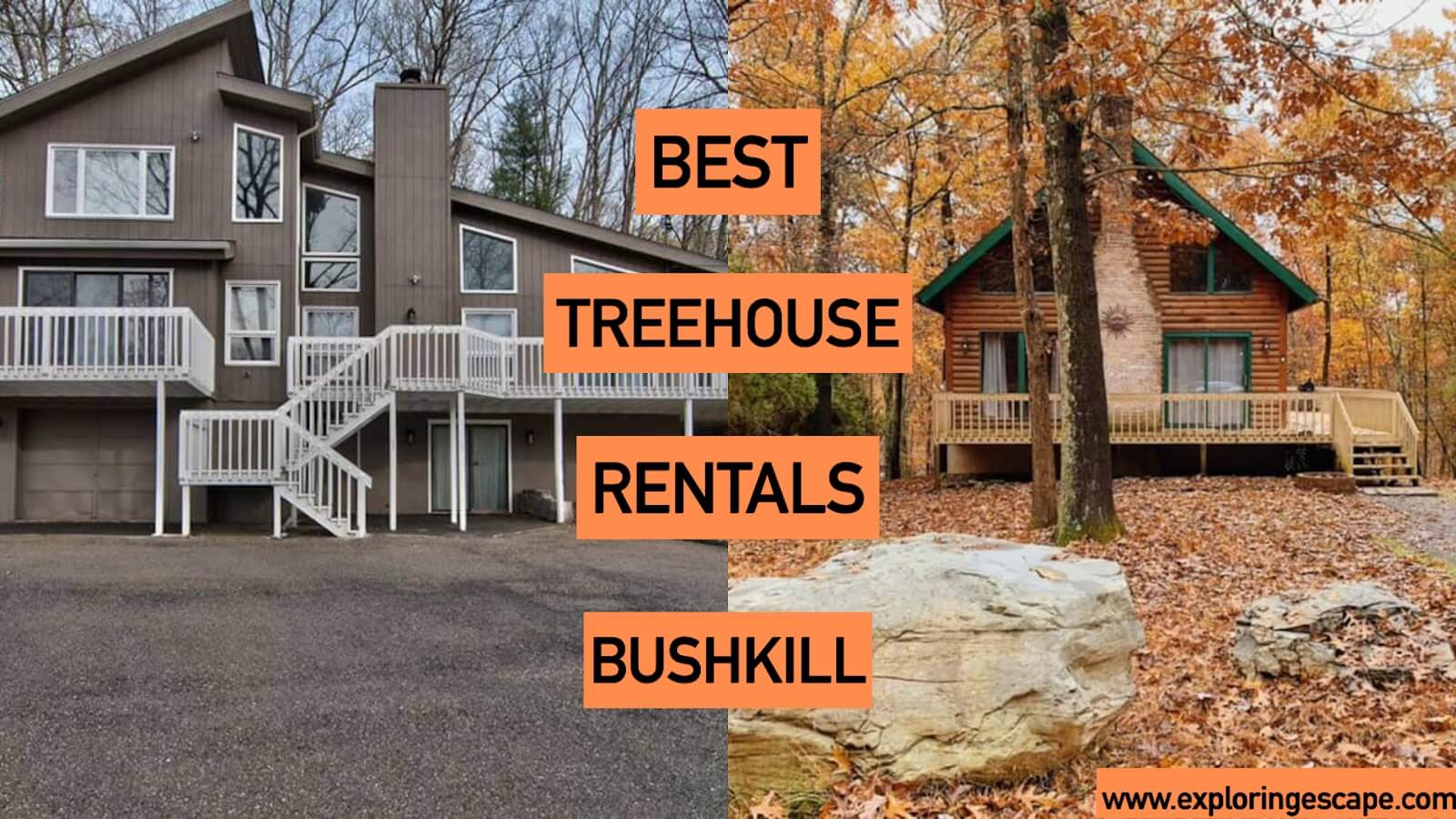 Best Bushkill Treehouse Rentals