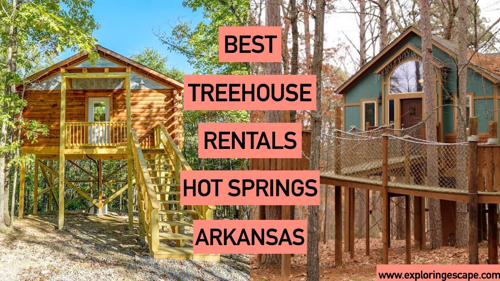 Best Treehouse Rentals Hot Springs Arkansas 