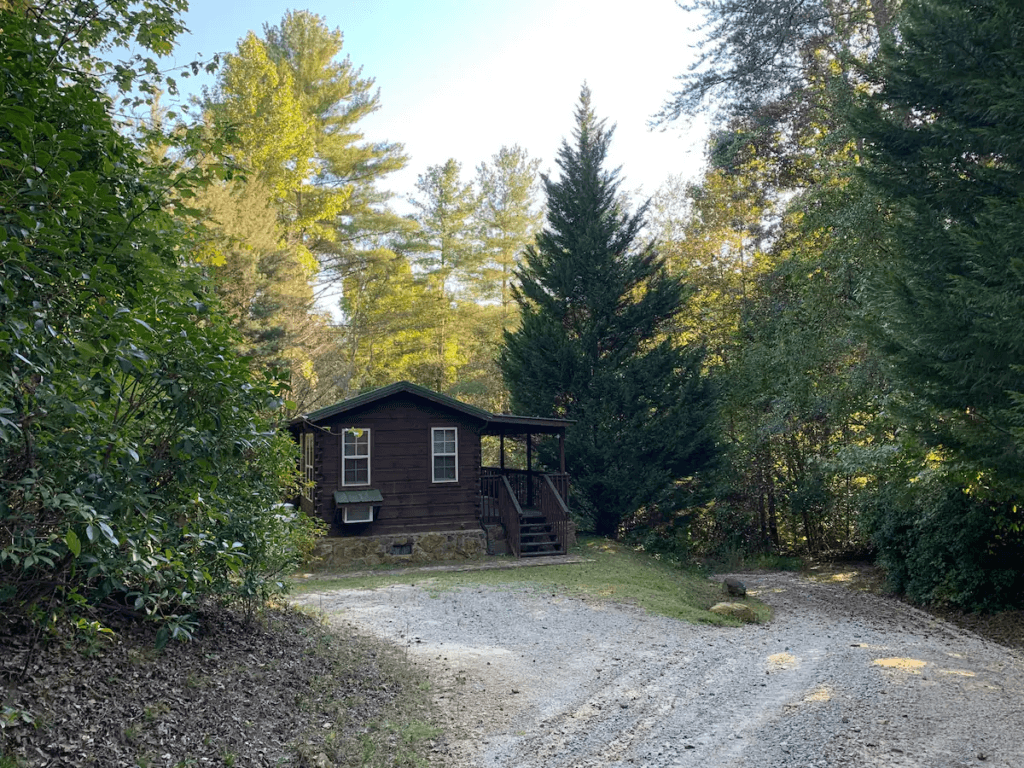 The Sassafras Cabin – Intimate and Secluded Cabin Experience in the Woods of Pickens County, SC