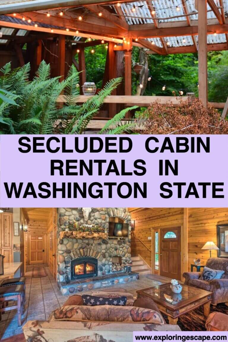 5 Secluded Cabin Rentals in Washington State